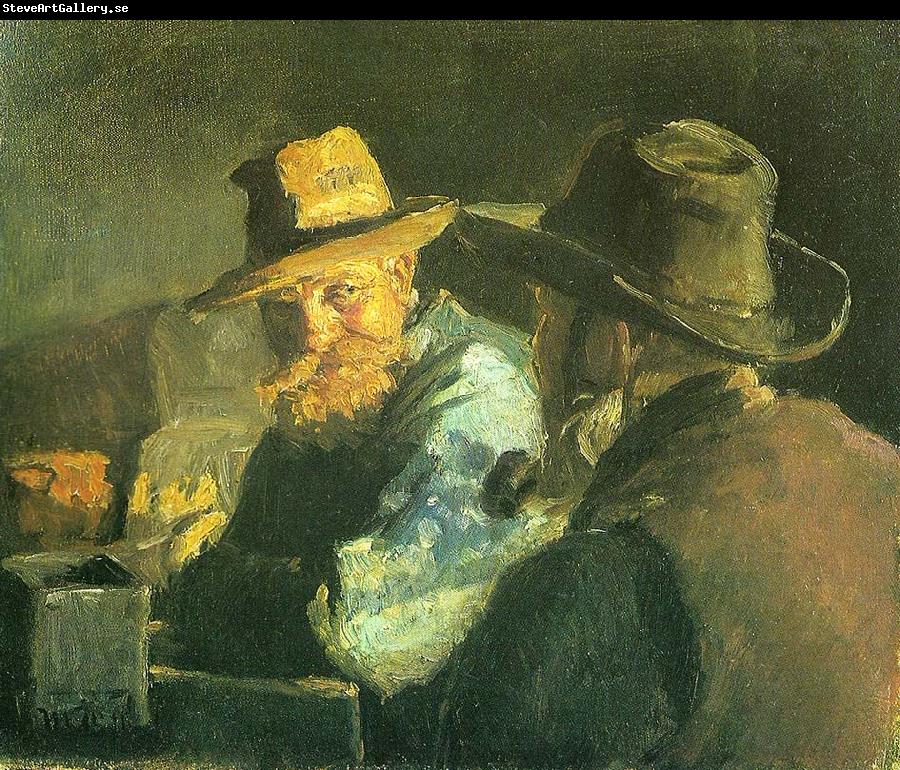 Michael Ancher fiskerne soren thy og thomas svendsen